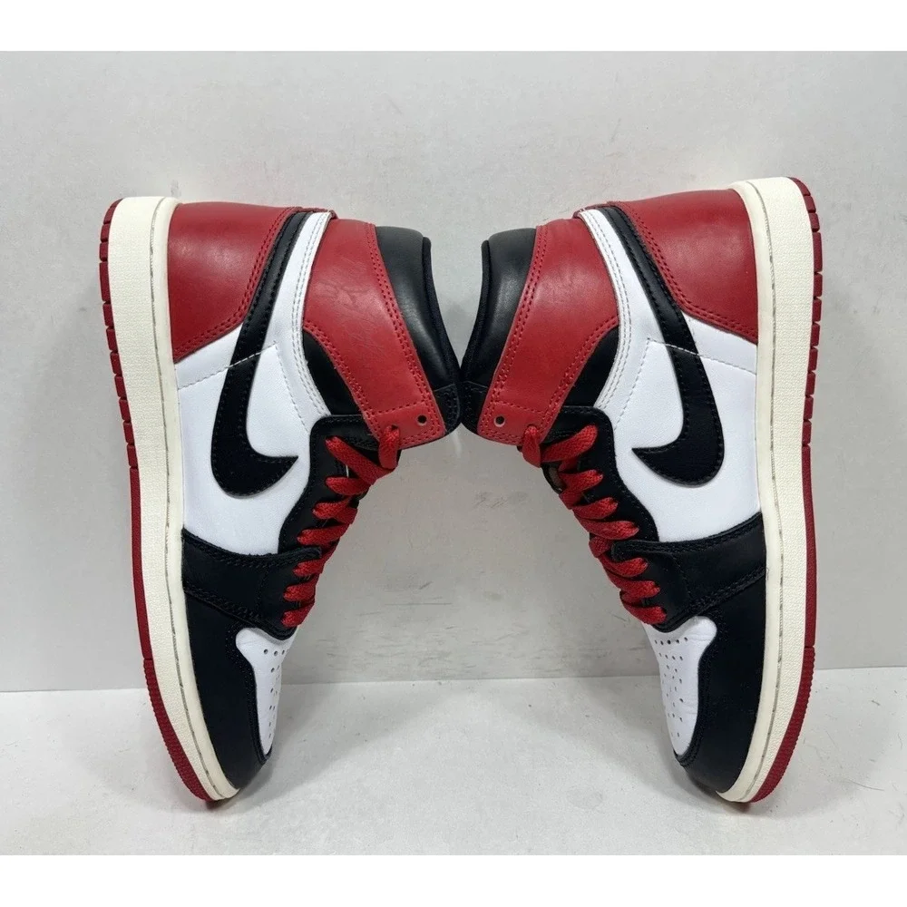 Jordan 1 Retro High OG Black‎ Toe Reimagined Men's Size 7.5 DZ5485-106 Shoes